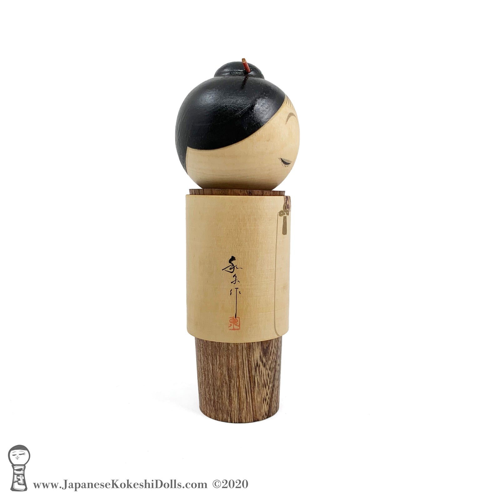 Kokeshi. Mint-Condition Vintage Kokeshi Doll w Original Box