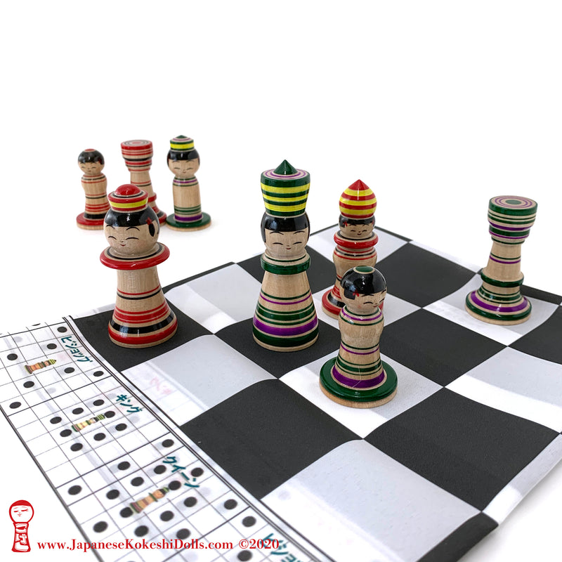 Unique chess set
