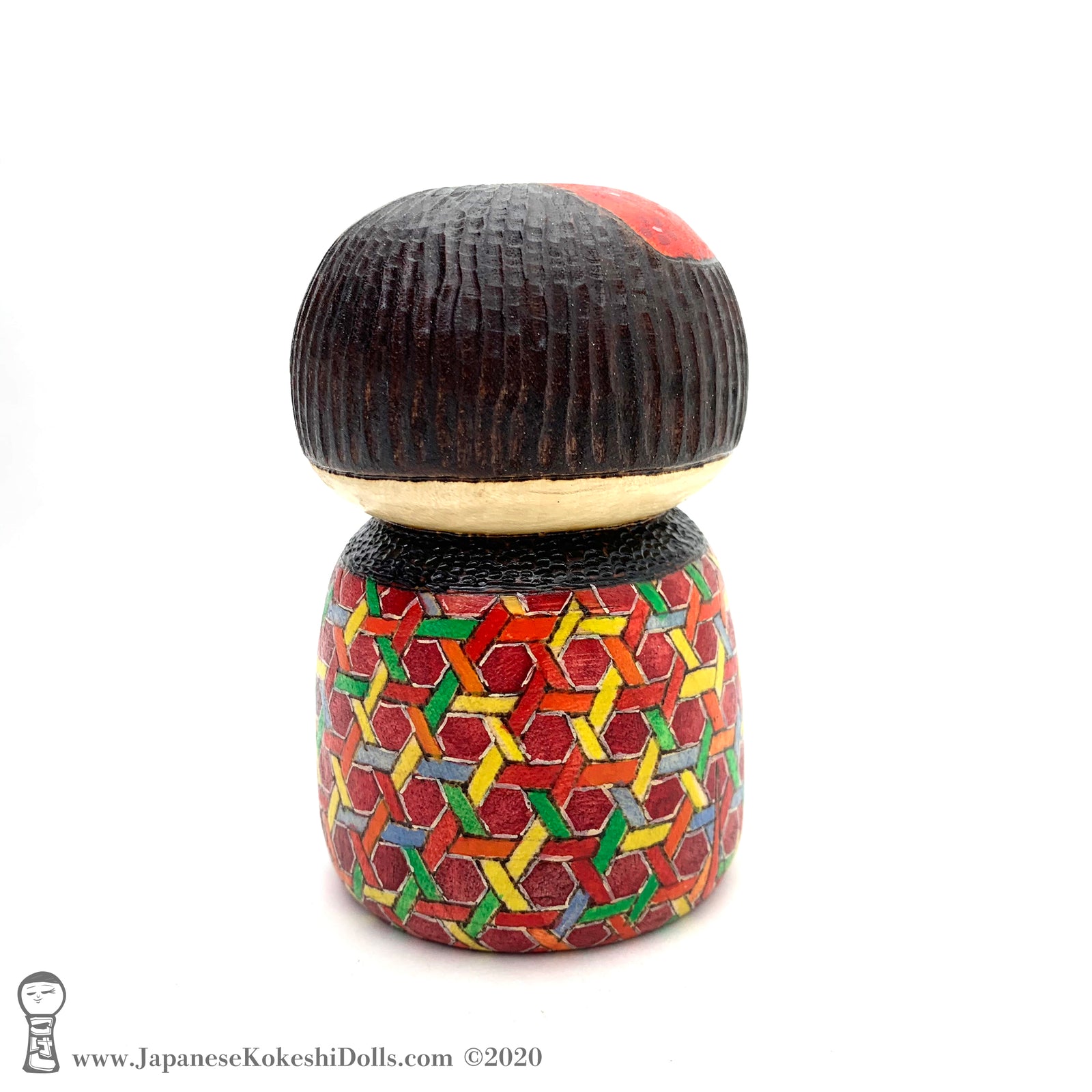 New! Unique Kokeshi by Ichiko Yahagi. Quirky. One-Of-A-Kind