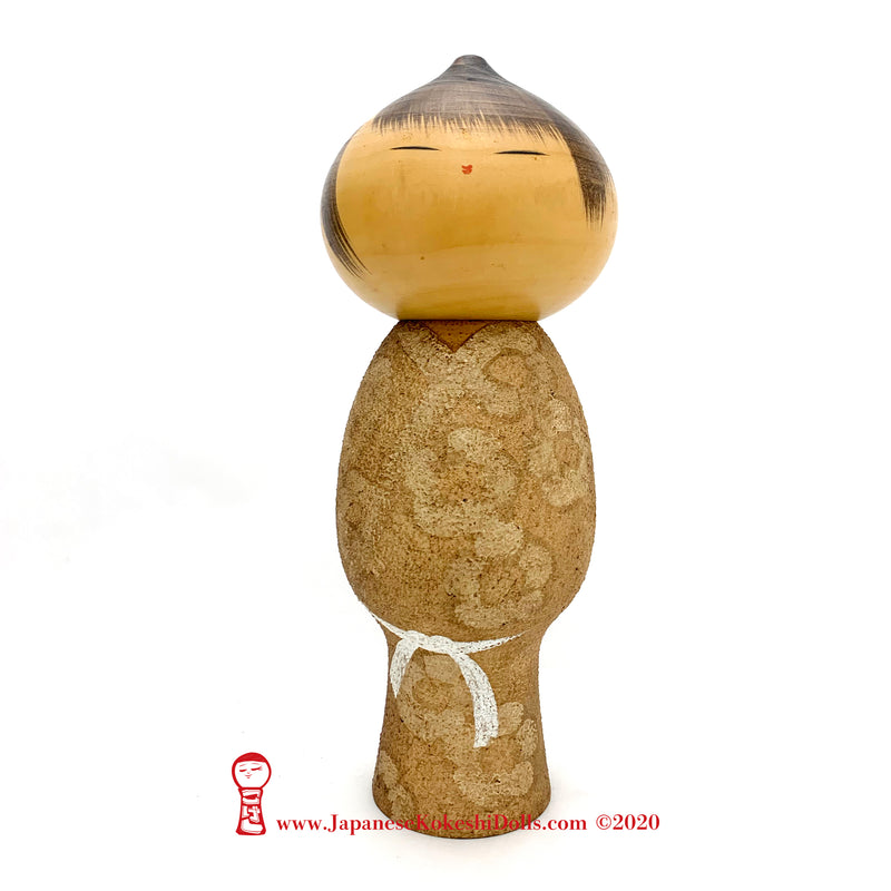 HUGE Award-Winning Kokeshi Doll by Masao Watanabe. Vintage Kokeshi. Gorgeous