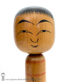 Quirky and rare japanese kokeshi doll, over 50 years old. 
